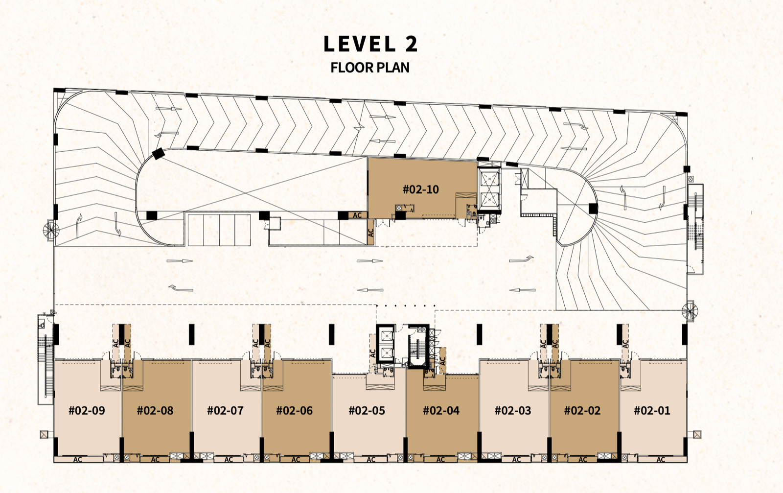 CT FoodNEX level 2 floor plan